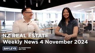 NZ home buyers to remain cautious?   |  NZ real estate  |  Weekly news  |  4 Nov 2024