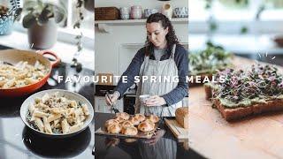 My favourite spring meals and snacks