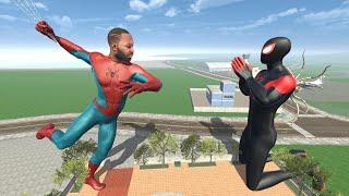 Franklin Become Spiderman to Kill Black Spiderman - INDIAN BIKES DRIVING 3D