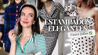 7 ESTAMPADOS QUE TE HARÁN VER MÁS ELEGANTE Y LUJOSA | Susana Arcocha 2024