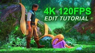 How to make 4k 120fps cartoon edits on mobile