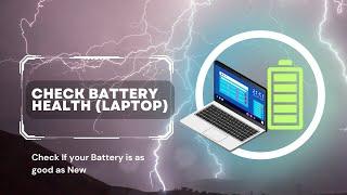 Check Battery Health with simple Command | TrachitZ