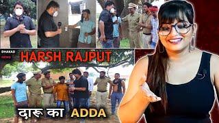 Dhakad Reporter in Daru ka Adda | Harsh Rajput | REACTION | BHOJPURI CHILLIZ |