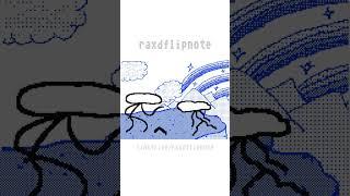 triple rainbow #flipnote #animation #3ds