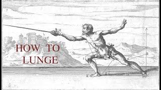 How To Lunge with a Rapier