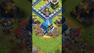 Takedown a Max TH12 with Skeleton Spells? (Clash of Clans)