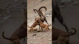 Can 2 Pitbulls Defeat the King of Mountains—The Markhor? ️