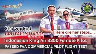 She Passed Commercial Pilot Flight Check Ride with Piper PA28 | 14DAYPILOT