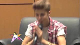 Justin say Sawasdee Krub to Thai fans