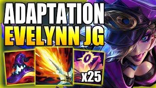 RIOT HAS FORCED EVELYNN JUNGLE PLAYERS TO ADAPT & CHANGE HER PLAYSTYLE... - League of Legends Guide