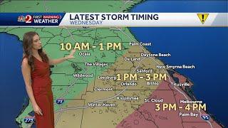 Strong to severe storms to move through Central Florida | March 5 forecast