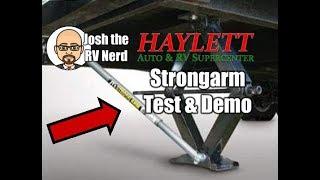 Strongarm RV Jack Leg Stabilizer Demonstration with Josh the RV Nerd