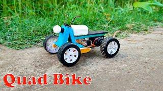 How To Make Mini Quad Bike At Home (Diy Technician)