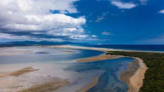 Cinematic Drone Views of Shallow Inlet Overlooking Wilson's Prom | DJI Mavic Pro 2 4K