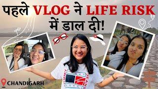 How I Risked My Life in The Very First Vlog? Checkout #vlogs #chandigarh