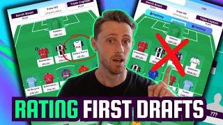 RATING YOUR FIRST FPL DRAFTS I Fantasy Premier League 24/25