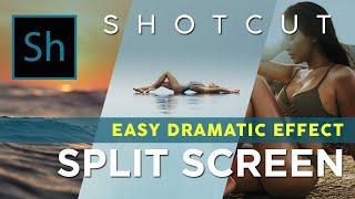 Shotcut Tutorial: How to Create a Split Screen to Add a Dramatic Effect to Your Cinematic Video