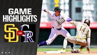 Padres vs. Rockies Game Highlights (8/18/24) | MLB Highlights