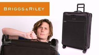 Not Worth the Weight | Briggs and Riley Baseline Softside Suitcase Review (Large Check Luggage)