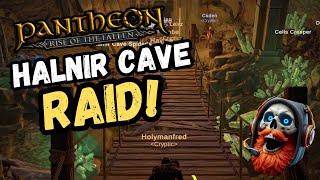 Pantheon | Halnir Cave Raid! Rare Loot, Deadly Battles, and a Heroic Rescue!