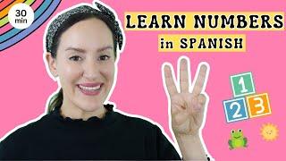 Learn Numbers 1-5, Baby Sign and more! Toddler Learning Video | All in Spanish with Miss Vale