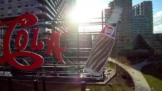 the Iconic Pepsi-Cola sign in Long Island City, NY