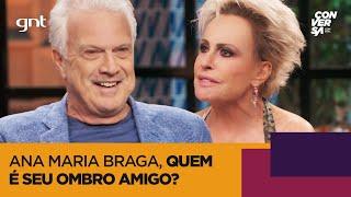 Ana Maria Braga fala sobre Tom Veiga, carreira, diagnósticos e mais! | Conversa com Bial | GNT