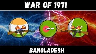 Indo-Pak War ️ 1971 for freedom of Bangladesh #countryballs