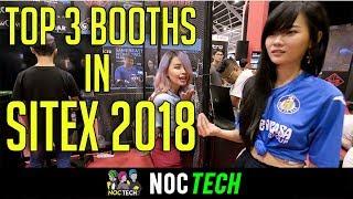 NOC Tech: Top 3 Booths in SITEX 2018!