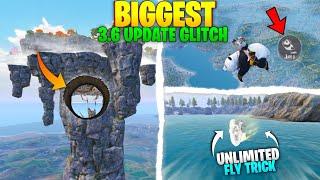 OH NO! Top 7 Brand New 3.6 Update Tricks & Glitch In BGMI PUBG | Biggest Underground | BGMI Glitch