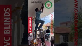 How to fix PVC Blinds for Balcony , PVC BLINDS FOR BALCONY I Chennai I Coimbatore I Salem I Tirupur