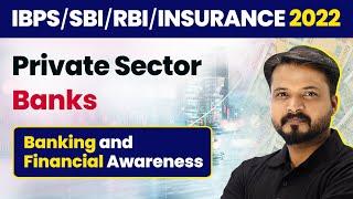 Private Sector Banks | Banking & Financial Awareness | Foundation Course 2022