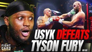 VIDDAL & LEON WILLS REACT USYK DOMINATING FURY in REMATCH