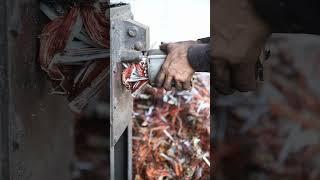 High-Speed Copper Separation Machine  | Full Demo & Process 𝐂𝐘 𝐓𝐞𝐜𝐡 #drill #copperrecovery #shorts