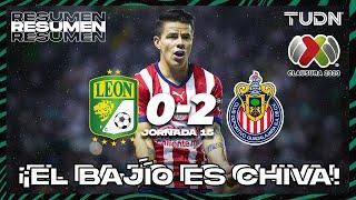 Resumen y goles | León 0-2 Chivas | CL2023 Liga Mx - J15 | TUDN