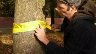 Slackline Aufbau in 5 Min - Anleitung