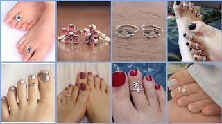 Super & Stylish silver toe rings | silver jewelry