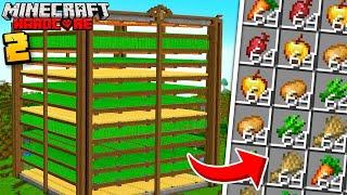 Ich habe die BESTE FARM in Minecraft Hardcore gebaut!