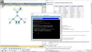 7.3.2.4 Packet Tracer - Troubleshooting Standard IPv4 ACLs