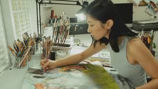 Inside the Studio of Tran Nguyen for ''Remedy”