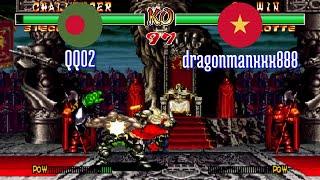 FT5 @samsho2: QQ02 (BD) vs dragonmanxxx888 (VN) [Samurai Shodown II Fightcade] Jul 12