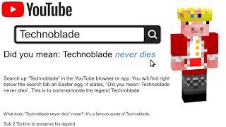 YouTube HONORED Technoblade in the BEST way!