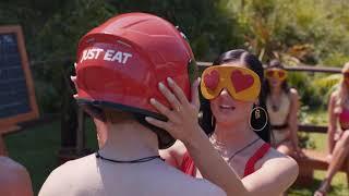 Just Eat couples up with Love Island: Blindfold Challenge