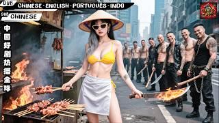 BBQ Girl Harassed By Thugs Turns Out To Be Hidden War Goddess Who Beats Them All Alone
