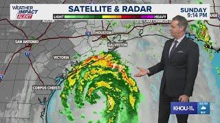 Hurricane Beryl tracker: Chief Meteorologist David Paul's 12:10 a.m. Monday update on the storm's pa