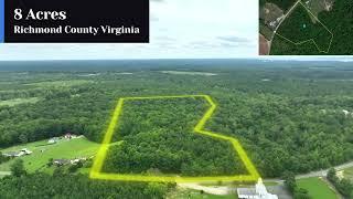 8 Acres for Sale in Richmond Virginia!