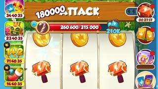 20K Auto Game Play In Coin Master New Event Candy Cane Catch #coinmaster