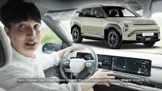 Kia EV3 Video Review: An Affordable EV 'Ahead Of Tesla'