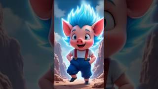 Oolong - Super Saiyan Forms Transformation #dragonball #dragonballz #cre4u