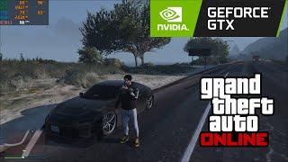 GTA V online FPS Benchmark on GTX 750 Ti + i5 3330 + 8GB RAM | 2024 Performance Test